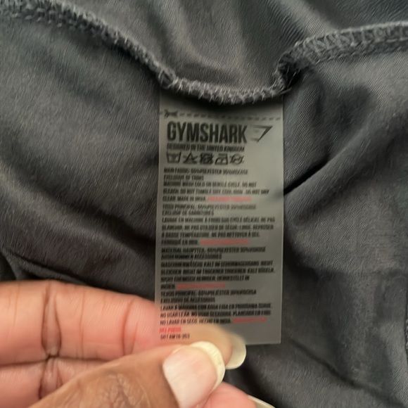 🦈 Gymshark “Be A Visionary” Cropped Tee - Gray - Medium - Picture 6 of 9